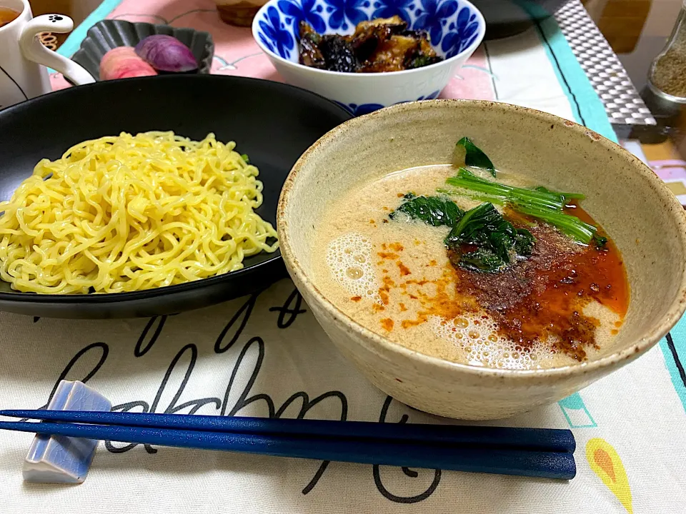 Snapdishの料理写真:坦々つけ麺|ヒロコさん