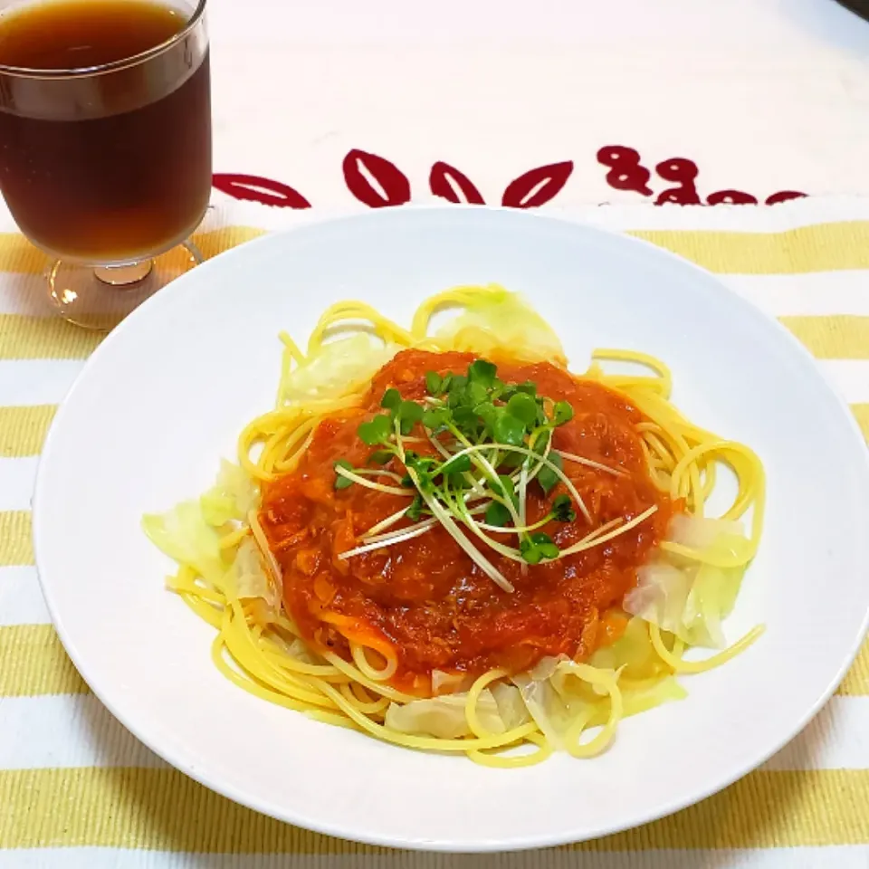 一人暮らしの夜ご飯
トマトツナパスタ|keeijnsさん