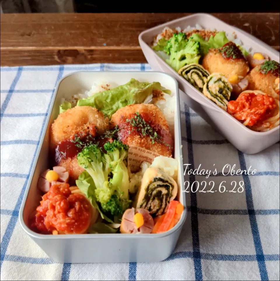 カニクリームコロッケ弁当💕|さらママさん