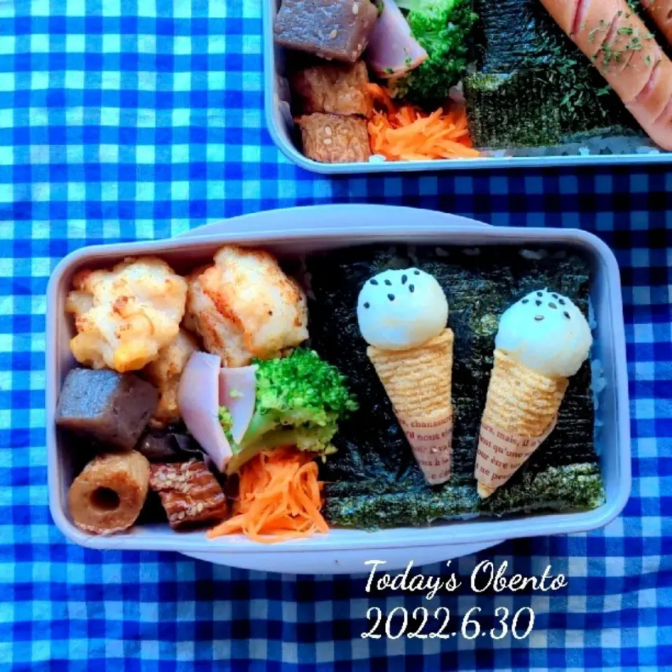 イカ団子揚げ弁当💕|さらママさん