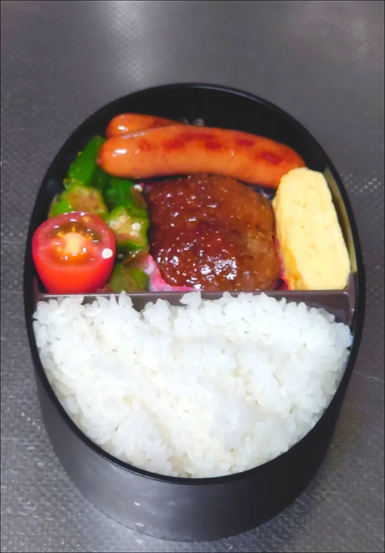 Snapdishの料理写真:照焼きハンバーグ弁当|黒川克博さん