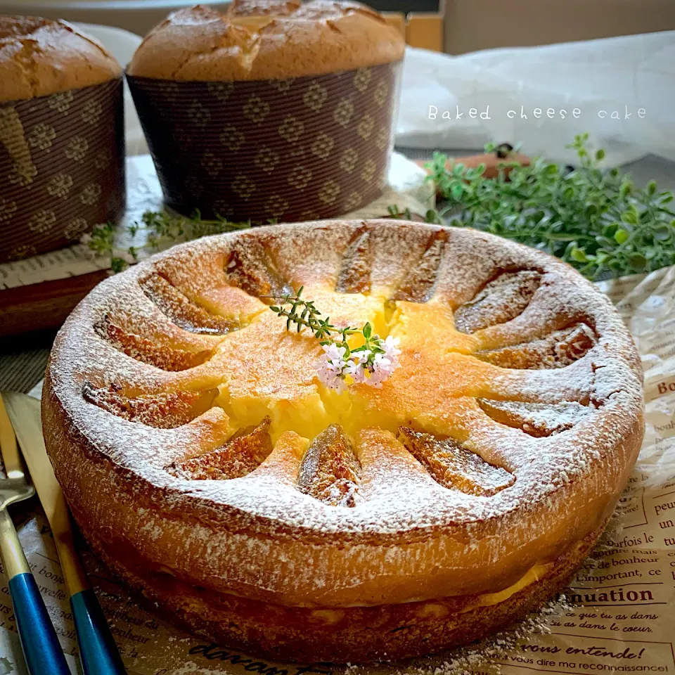 なだちいの料理 ベイクドチーズケーキ|なだちいさん