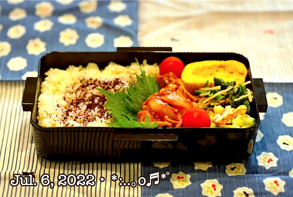 2022/07/06お弁当〜♡|いく❤️さん