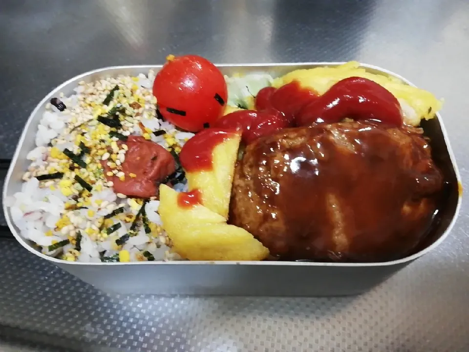 ハンバーグ弁当|Kaz Hiさん