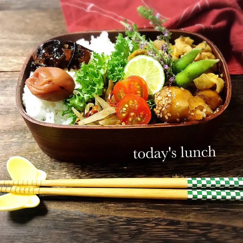 豚肉カレー炒め弁当|kotokotoさん