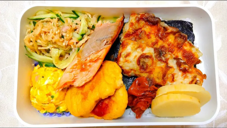 7/6のお弁当🍱
海苔弁当|卯月さん