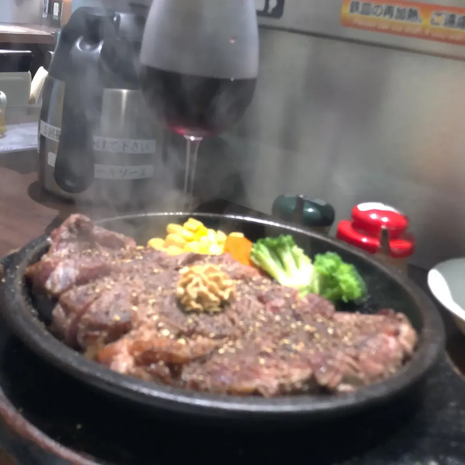 ワイルドステーキ450g ＃いきなりステーキイトウヨーカドー小杉店|Hajime Sakaiさん