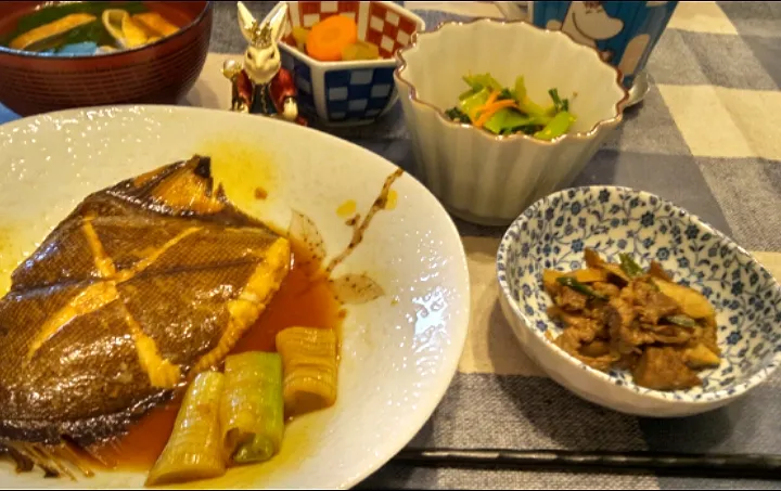 '22．7/6
今夜は鰈の煮付け😋|たえさん