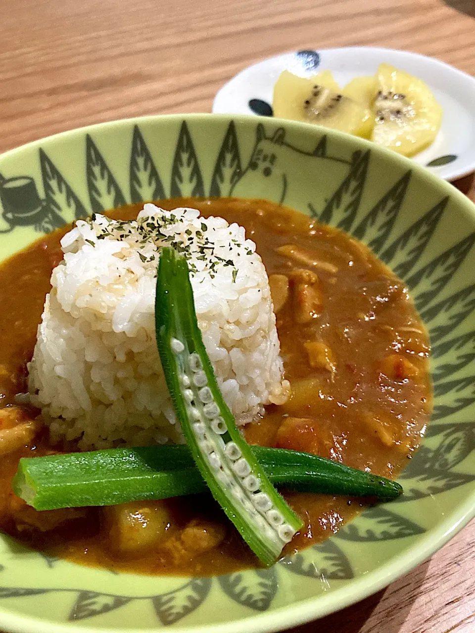 夏野菜カレー|海山つぶさん