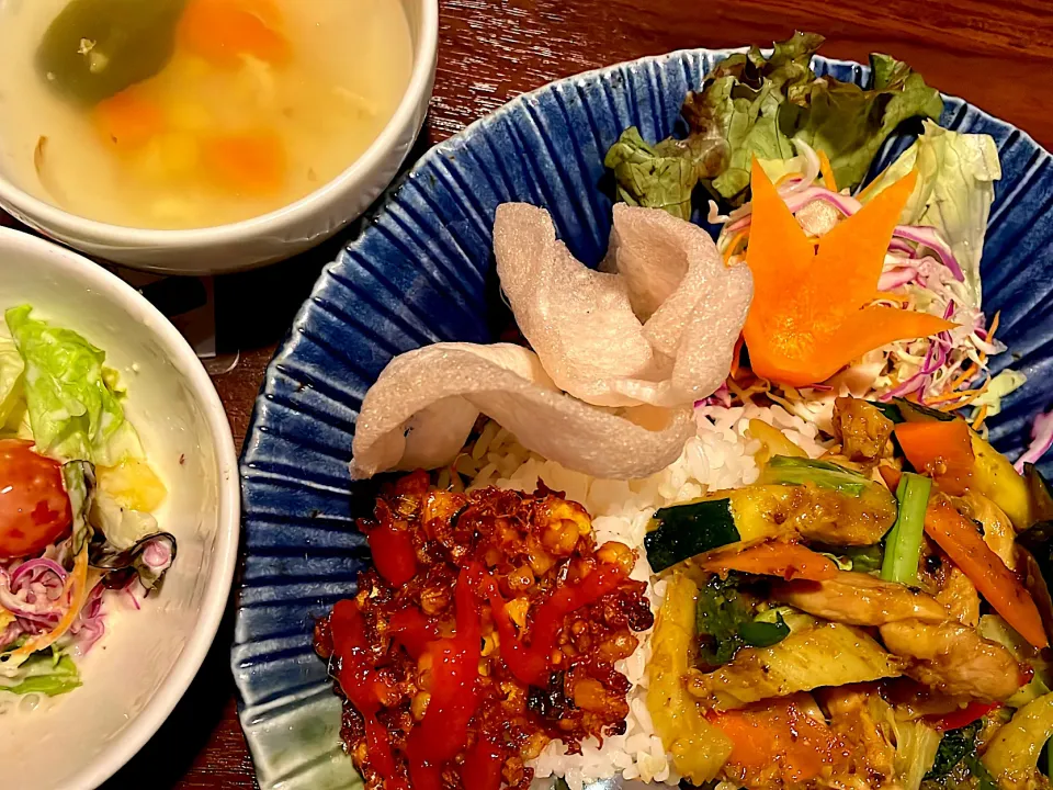 Flowerさんの料理 本日のランチはバリ料理ubudsuci🌺|Flowerさん