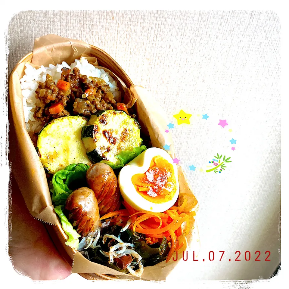 7/7 ☺︎ キーマカレー弁当✩.*˚|jon2さん