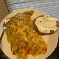 Snapdishの料理写真:Tried to recreate the omelet from George’s|Allieさん