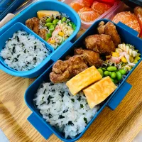 Snapdishの料理写真:兄弟弁当|みっぷーさん