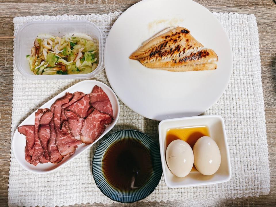 今日の晩酌セット
