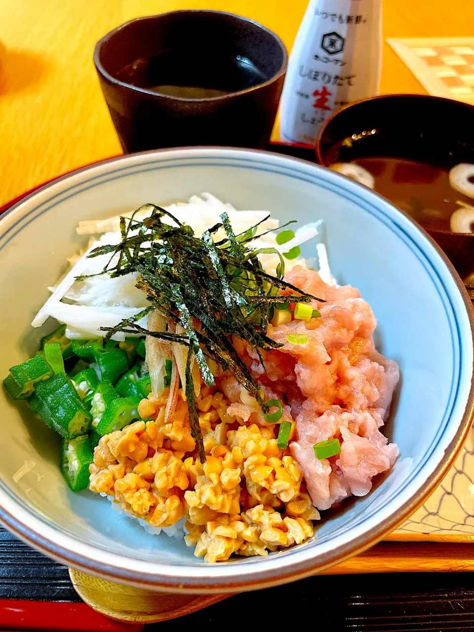 ネバネバ丼|Mikaさん