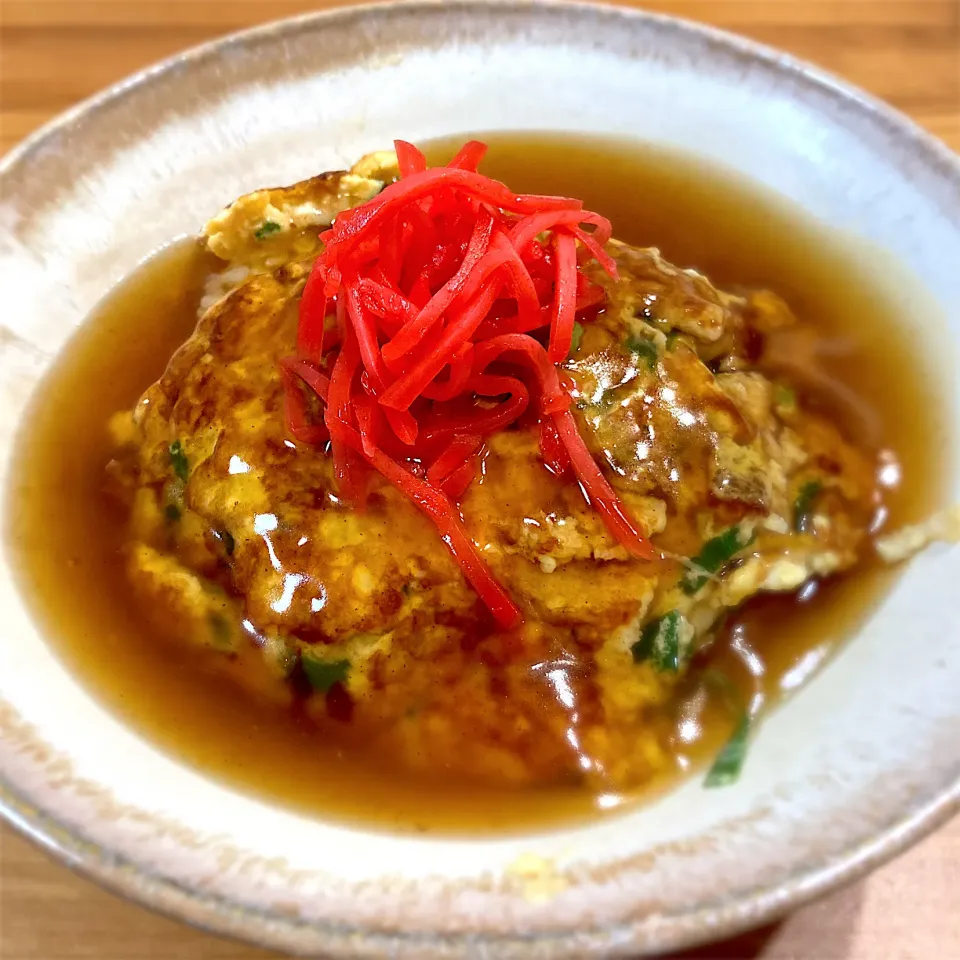 おうち中華　天津飯|はらぺこ青虫さん