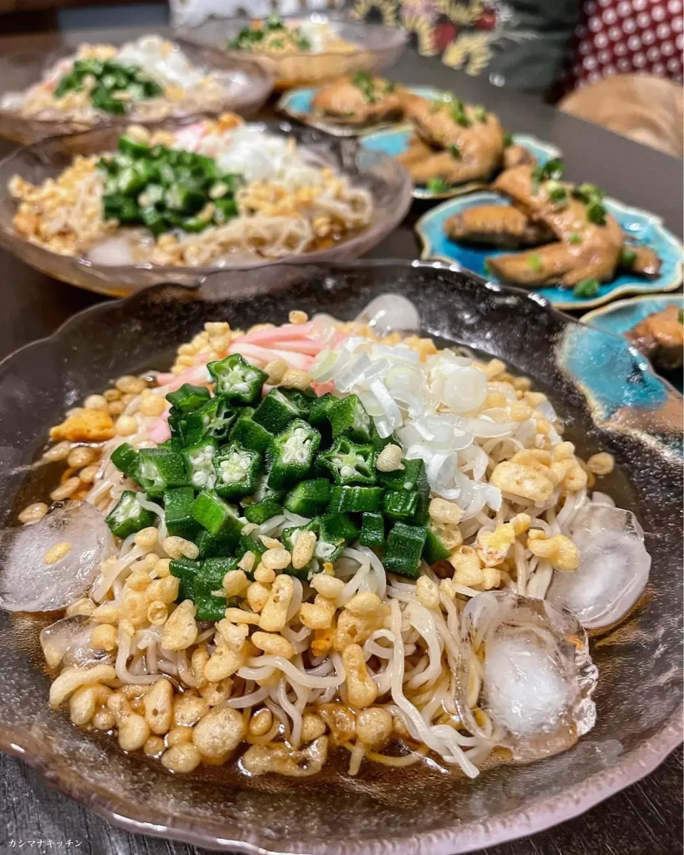 冷やしたぬき麺🥢|Kashimanakitchenさん