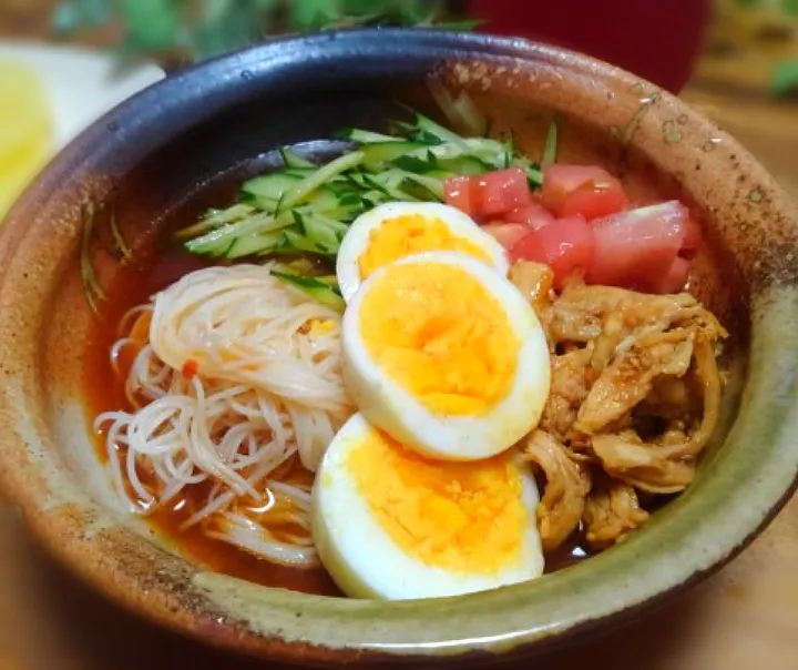 ピビンそうめん|くまちゃんさん