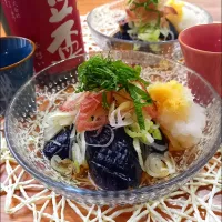 茄子の煮浸し