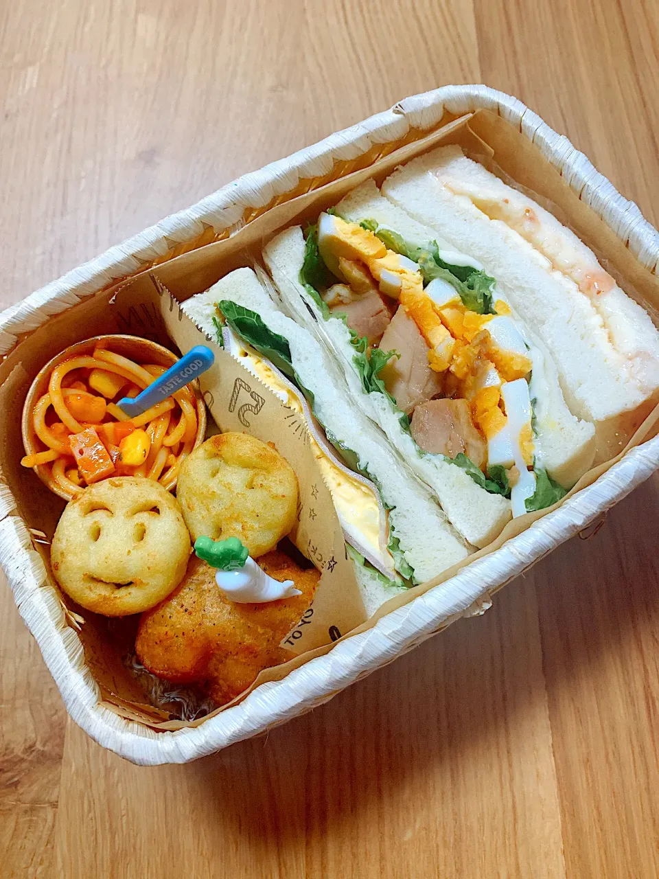 Snapdishの料理写真:男子高校生のお弁当|ゆちさん