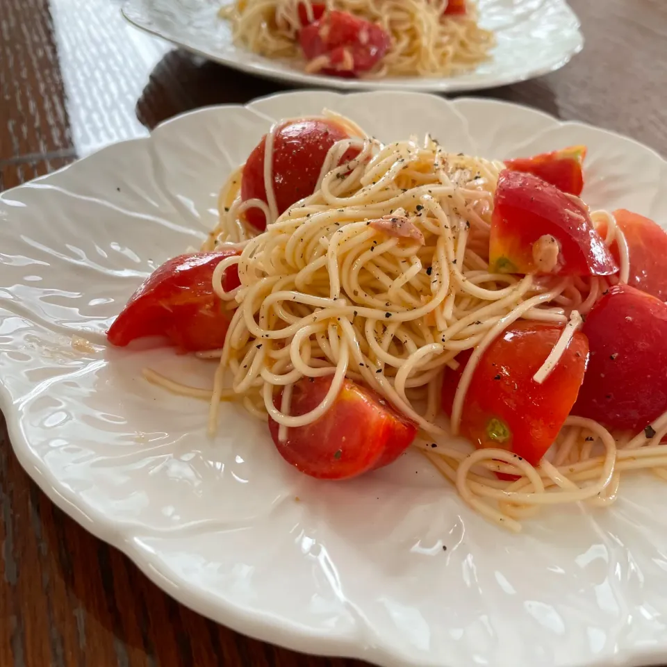 自家製トマトのそうめん🍅|Lilyさん