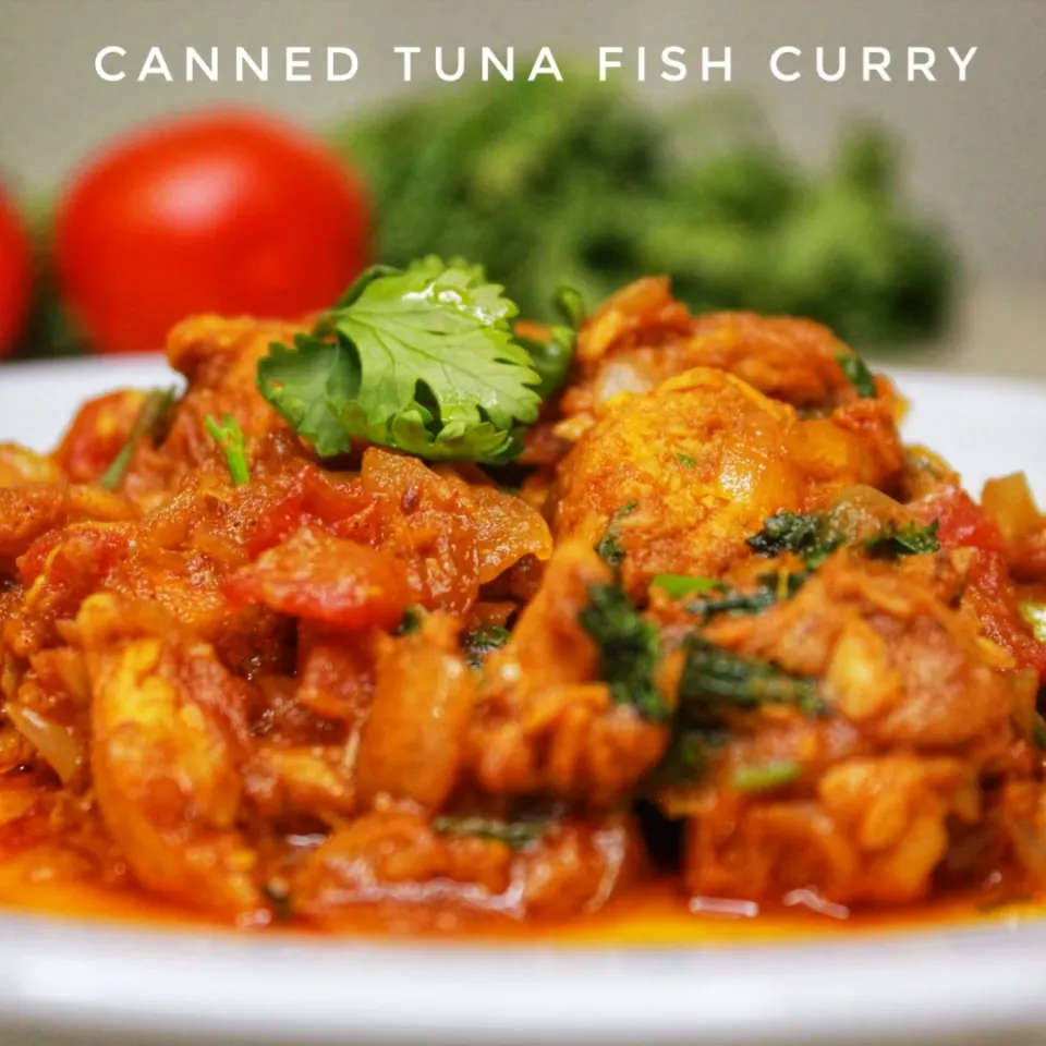 Canned Tuna Fish Curry Recipe | Canned Tuna|Recipes By Fizaさん