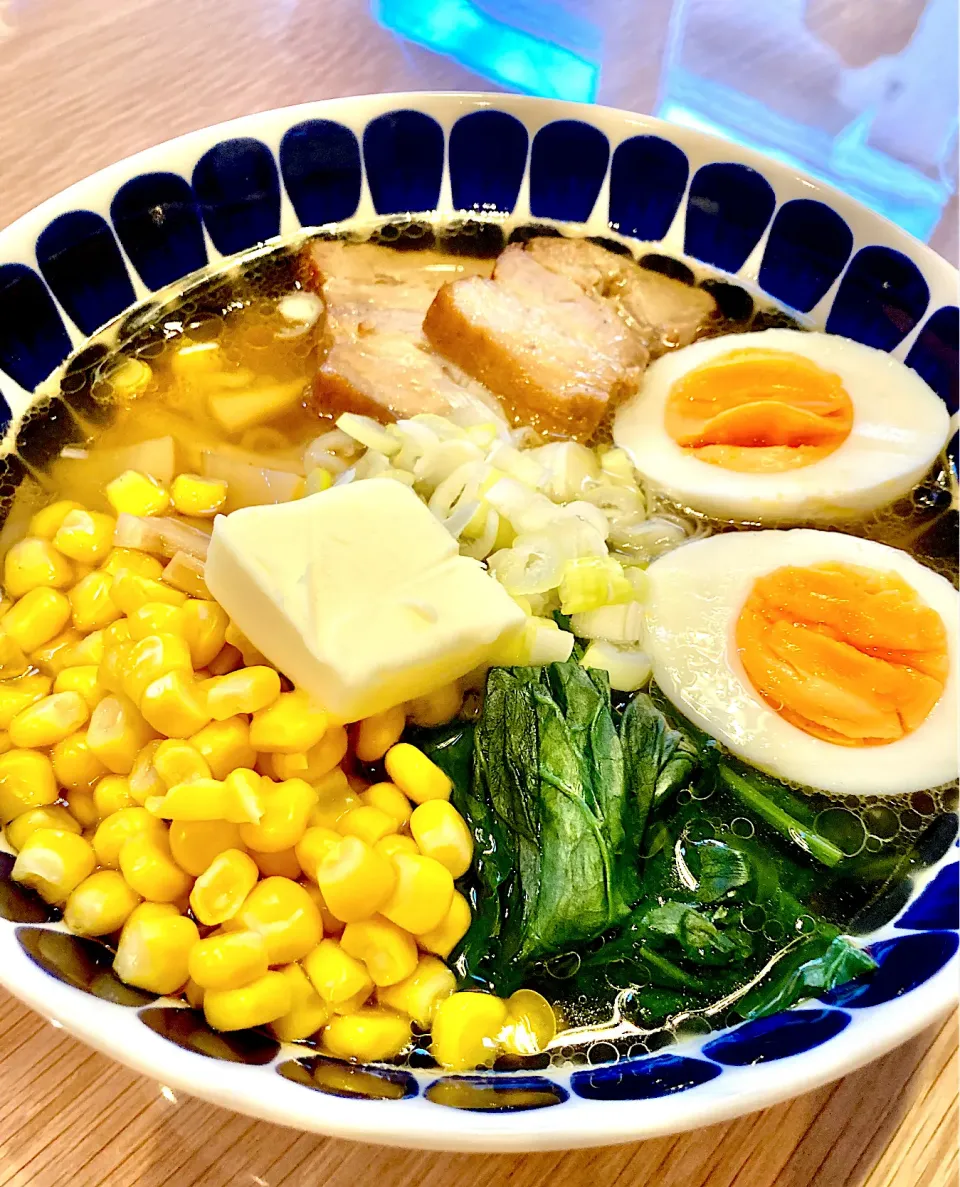 塩バターコーンラーメン🌽✨✨|NOBUちえさん