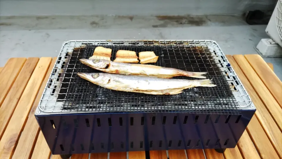 干したカマスとタチウオ|kamekameさん