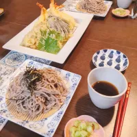 Snapdishの料理写真:天ぷら蕎麦♪