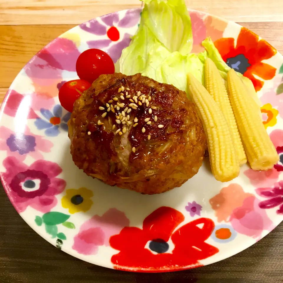 Snapdishの料理写真:もやしバーグ|はるさん