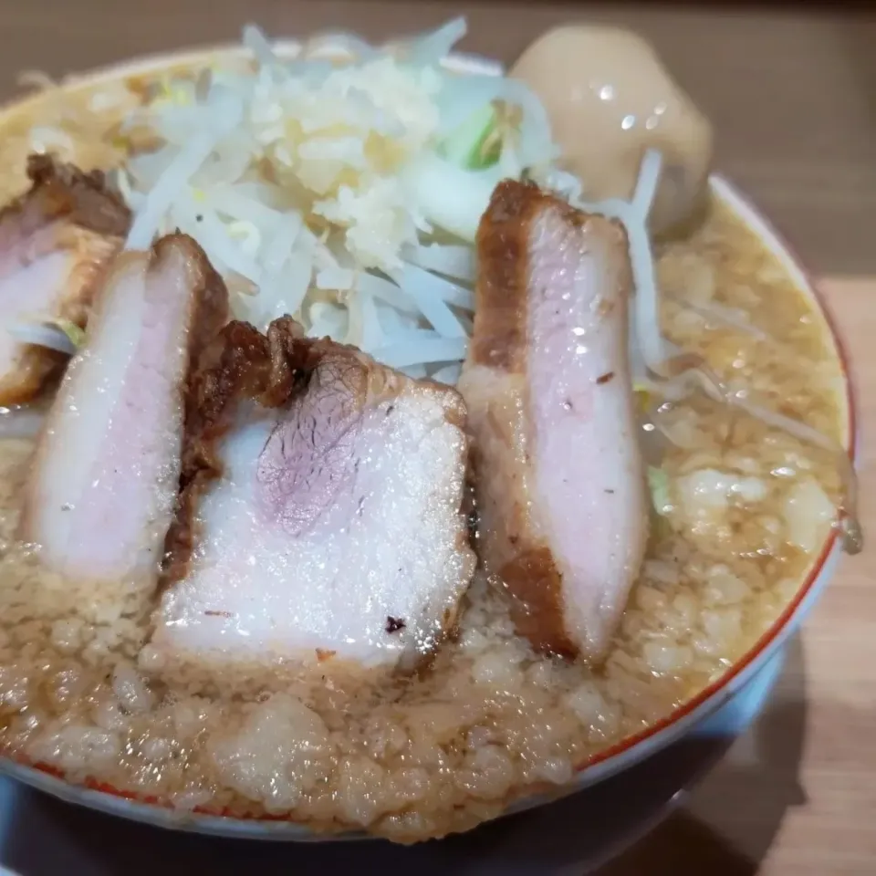 夕食は環七せたが屋で魚郎ラーメン。|Katsuraさん