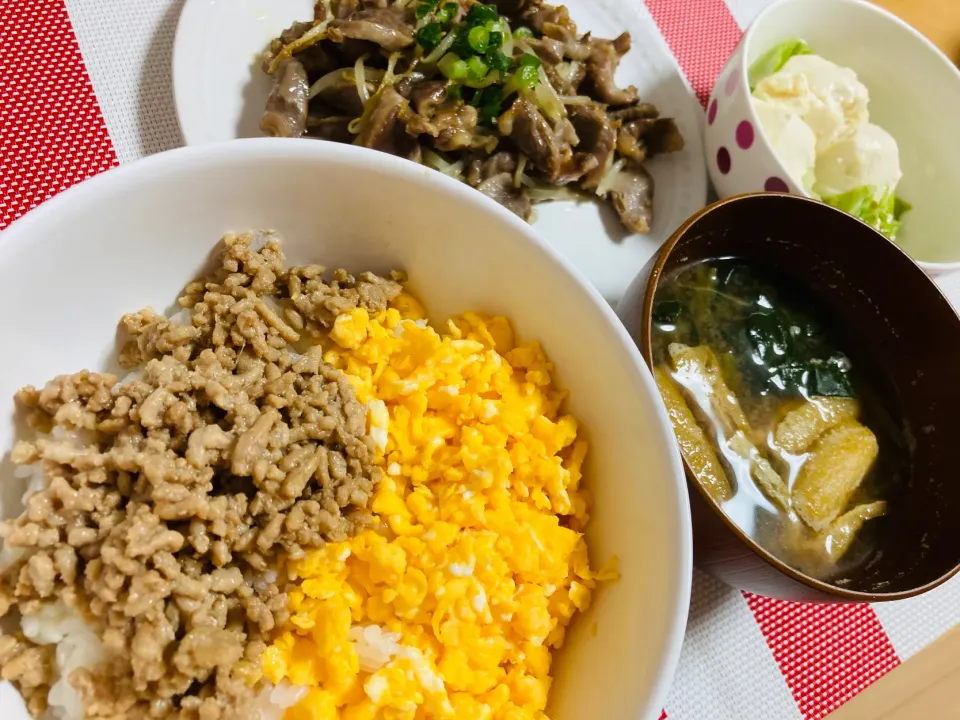 【きび砂糖使用】そぼろ丼だどん|飛鳥さん