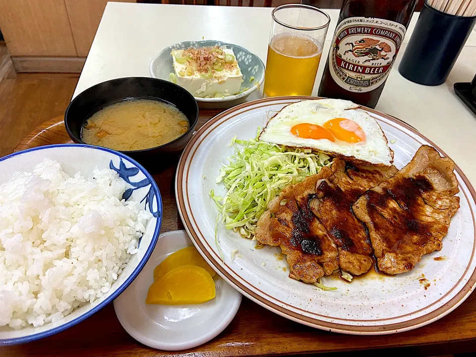 #町中華　焼き肉定食|須佐 浩幸さん