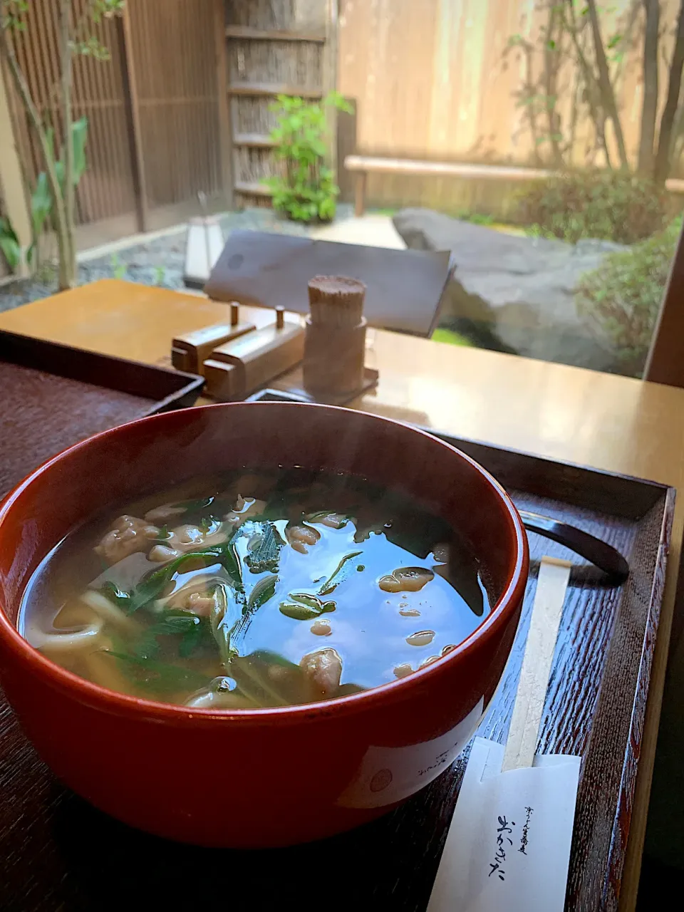 鳥なんばうどん|みゃ〜・はつさん