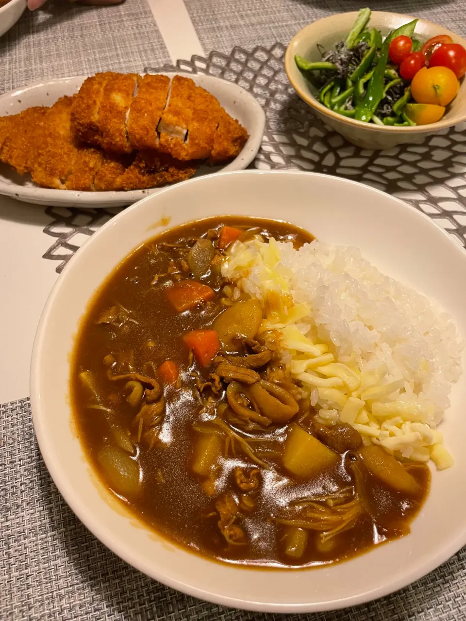 7月10日夜はカツカレー|とももさん