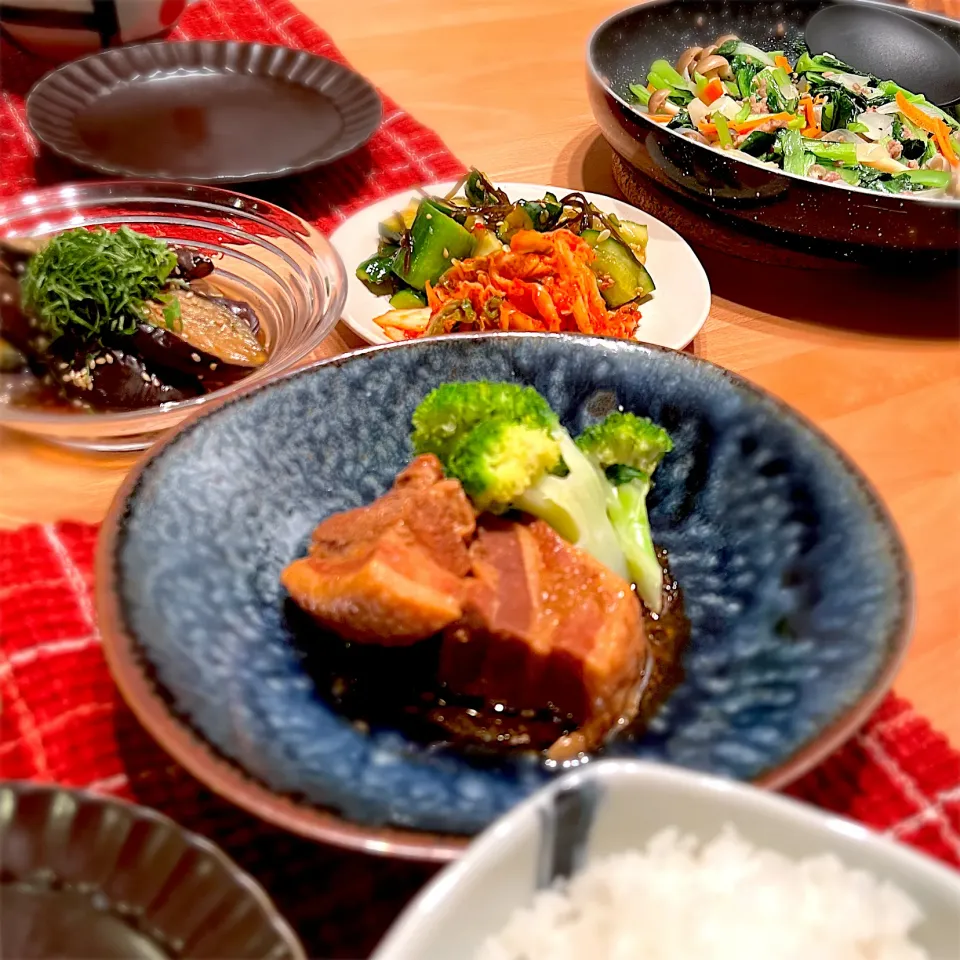 好きなものをご飯にONスタミナ丼献立🍚✨|ふぅさん