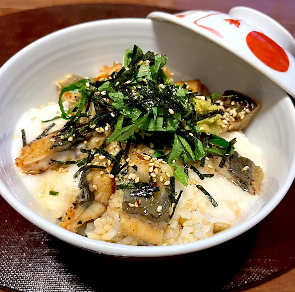 鰻丼　出汁茶漬けにしました|きょーこさん