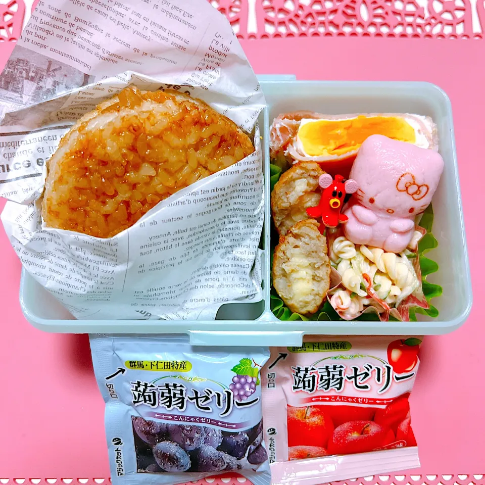 ライスバーガーお弁当🍱|miyurumoさん