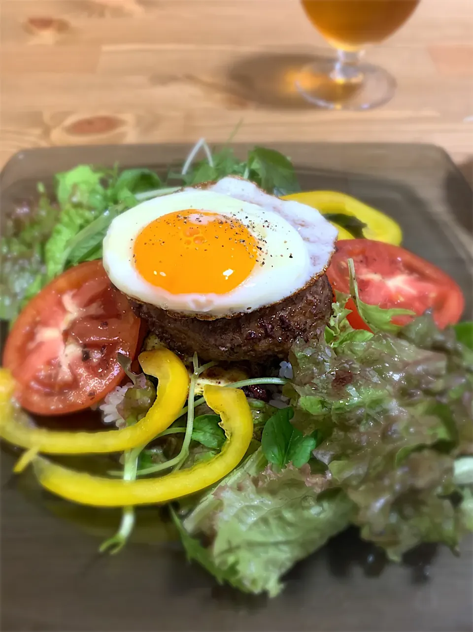 Snapdishの料理写真:ロコモコ丼|ともえ☆さん