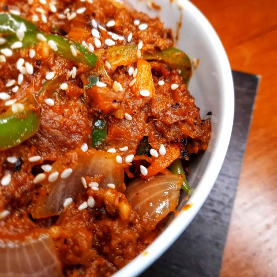 Snapdishの料理写真:Chinese Beef Chili Recipe|Recipes By Fizaさん