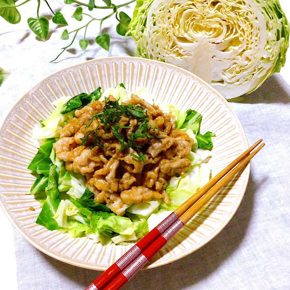 キャベツが主役！ピリ辛肉味噌キャベツ❤︎|夢ーテルさん