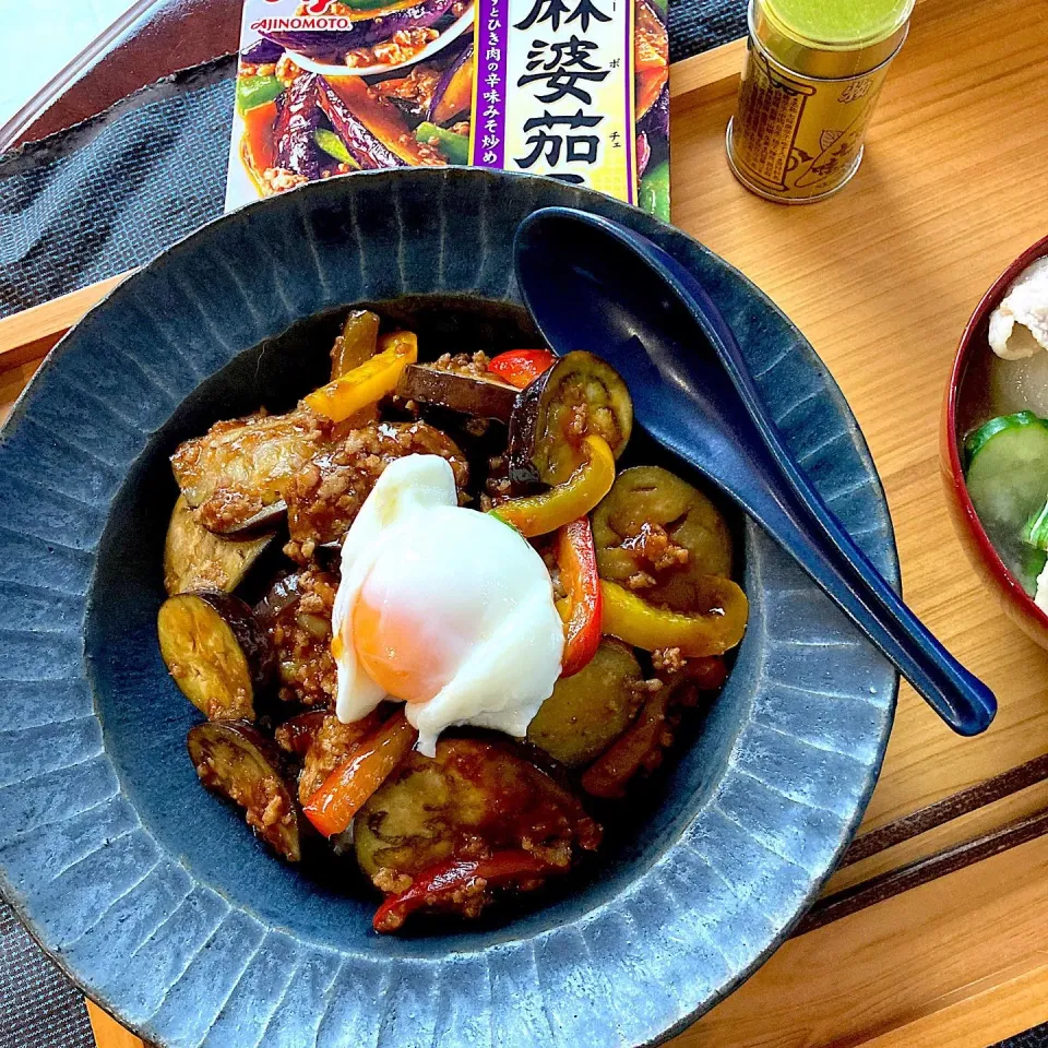 麻婆茄子丼|ひろこさん