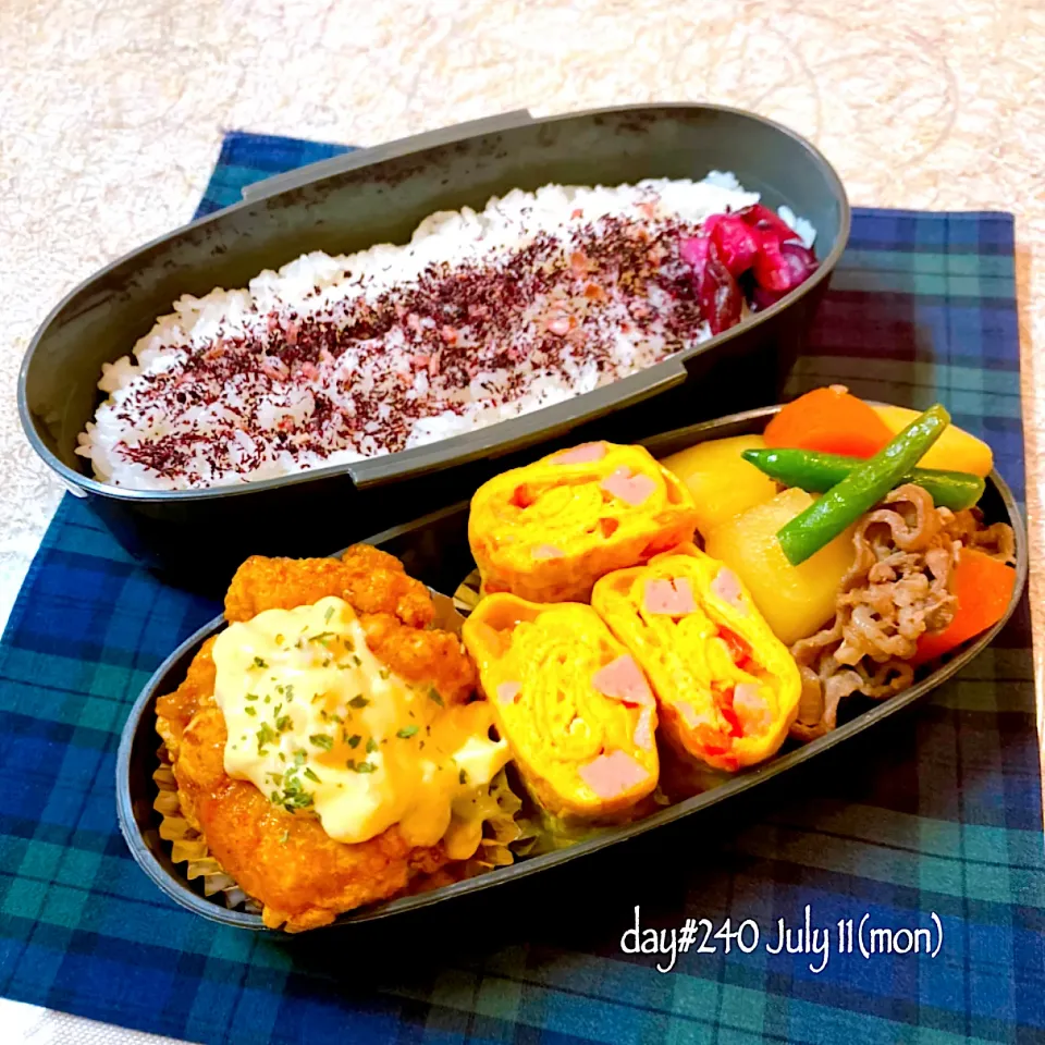 Snapdishの料理写真:★ある日のDK弁当★|♡ciao♡さん