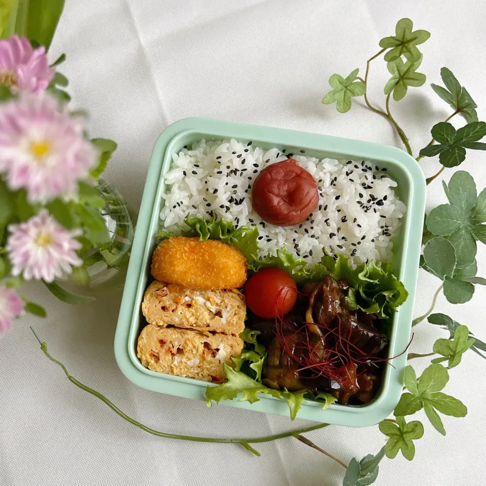 Snapdishの料理写真:7/12❤︎主人のお弁当🌱|Makinsさん