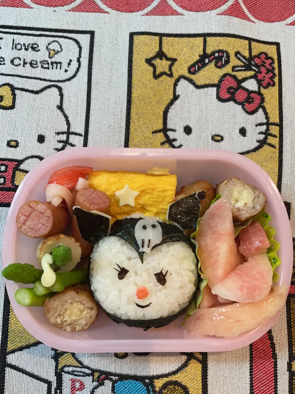 くろみちゃん幼稚園お弁当|リリさん