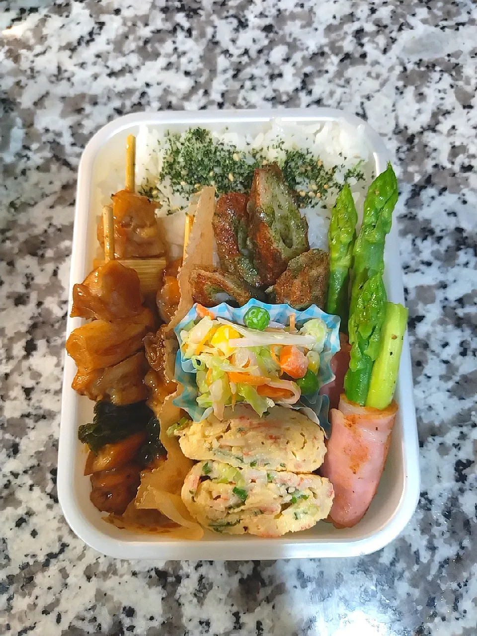 Snapdishの料理写真:がんばれ塾弁🌸|みよさん