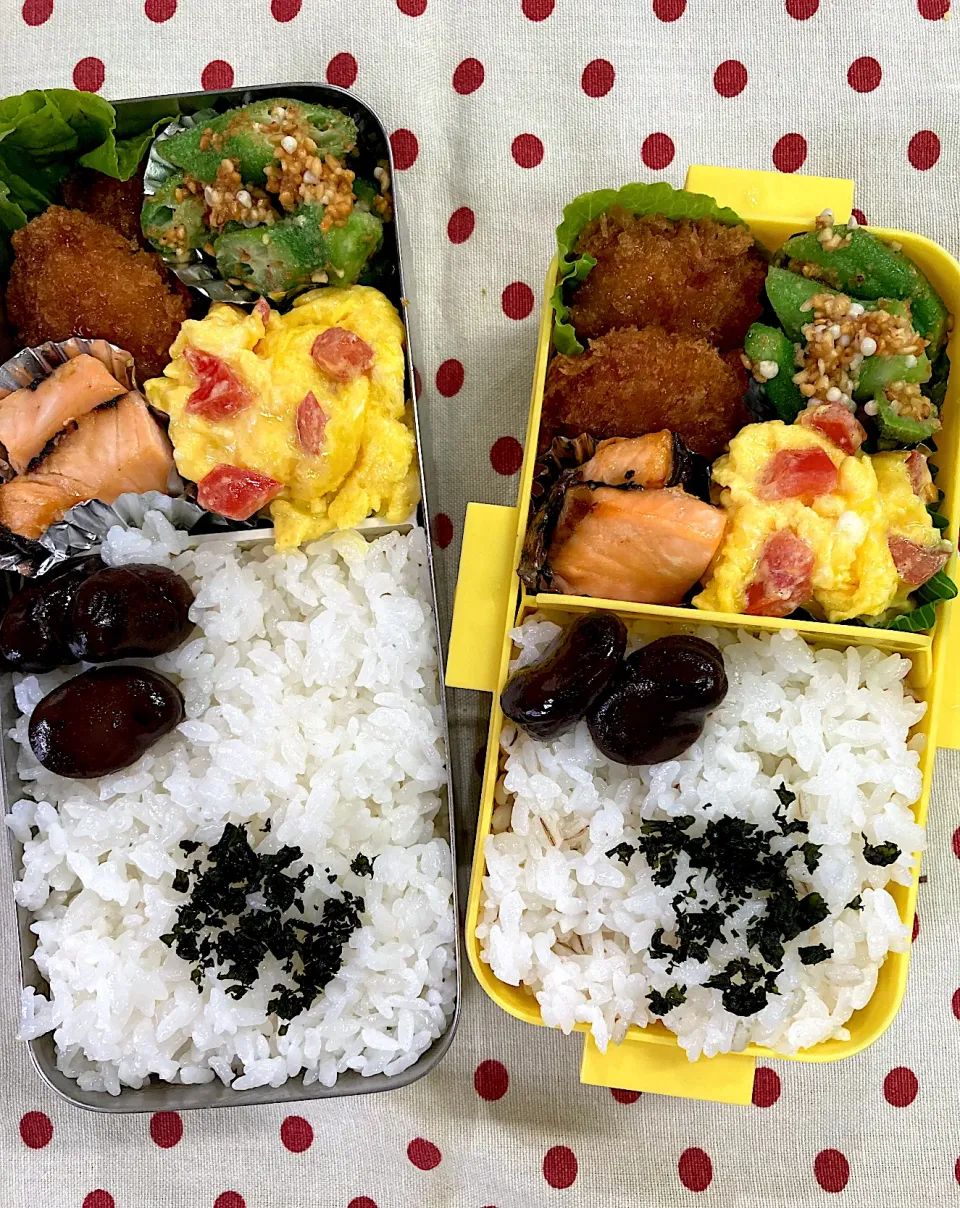 Snapdishの料理写真:7月12日　梅雨空 弁当🍱|sakuramochiさん