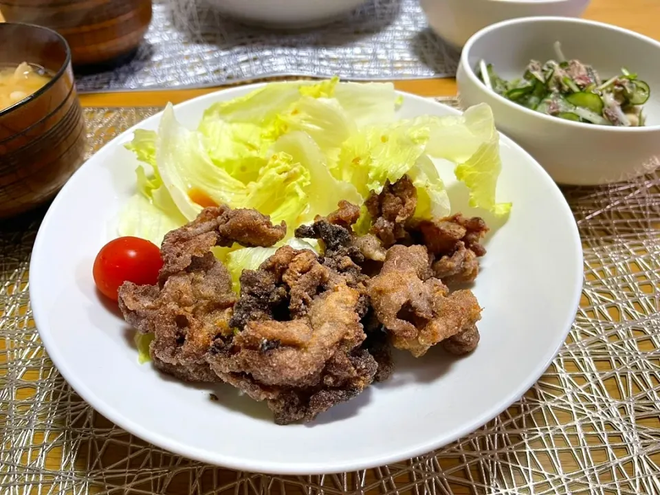 豚肉の塩麹唐揚げ|ごはんきろくさん