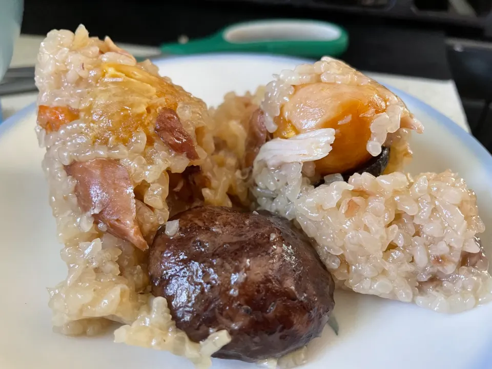 Homemade rice dumplings for lunch|reigineさん