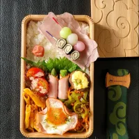 Snapdishの料理写真:旦那弁当|❁tenuki❁さん